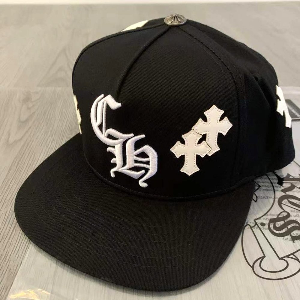 Chrome Hearts hat - black